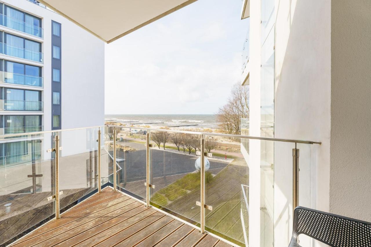Z Widokiem Na Morze Z Aneksem Kuchennym I Basenem Ultra Marine Apartment Kolberg