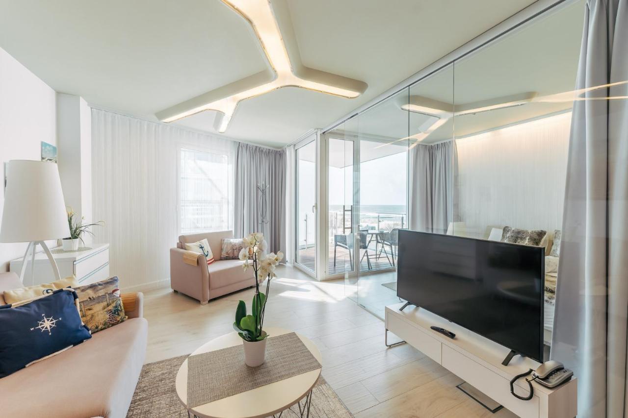 Z Widokiem Na Morze Z Aneksem Kuchennym I Basenem Ultra Marine Apartment